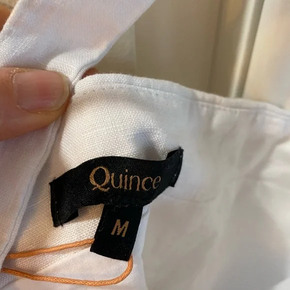 Quince White Linen Top - Picture 4 of 5